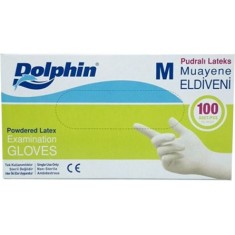Pudralı Latex Eldiven M