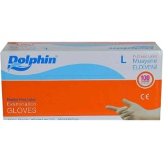 Pudrasız Latex Eldiven L
