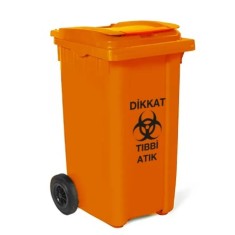 Tıbbi Atık Konteyneri 240 LT