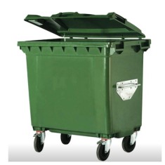 Plastik Çöp Konteyneri 660 Litre